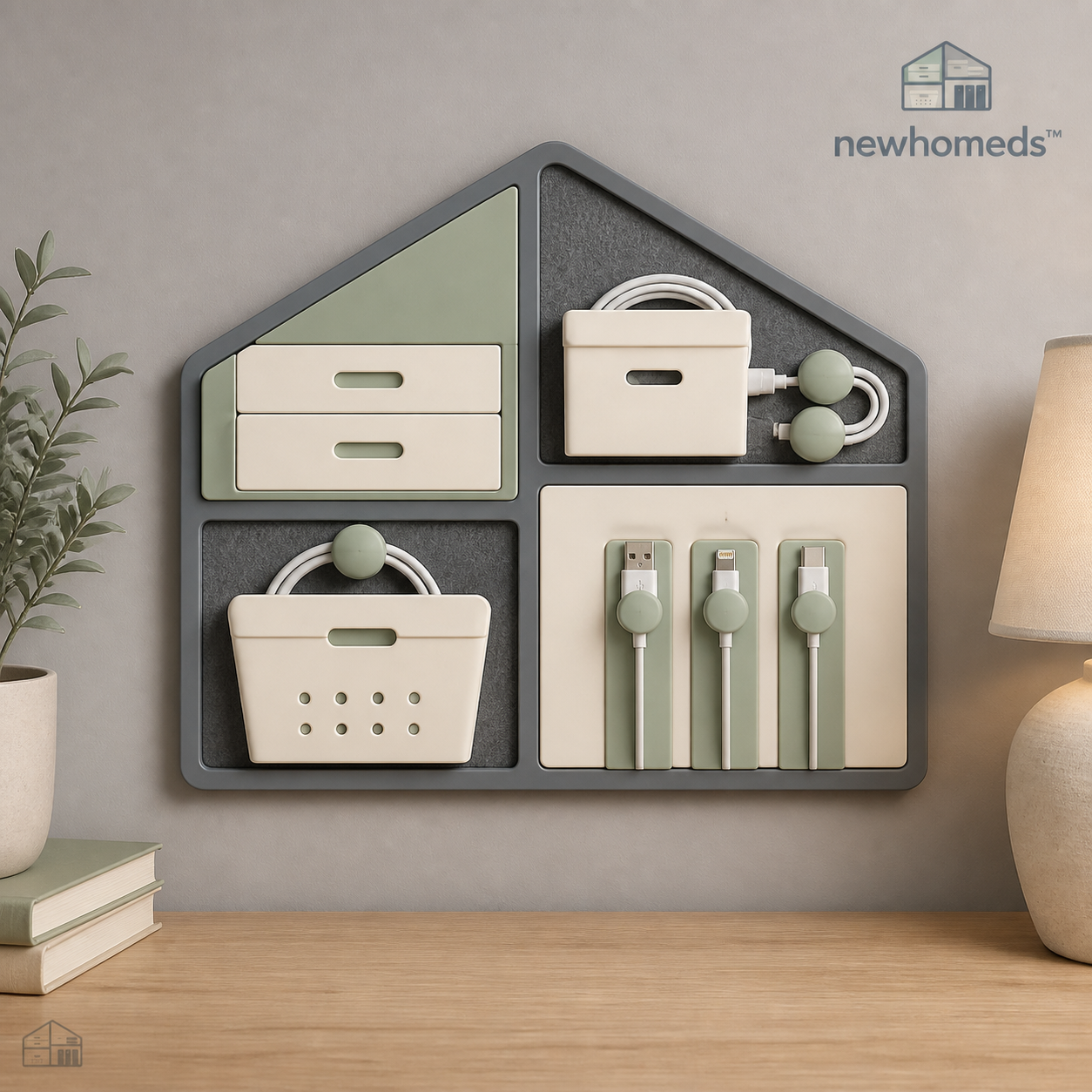 Newhomeds™ WindowGrid Cable & Accessory Board