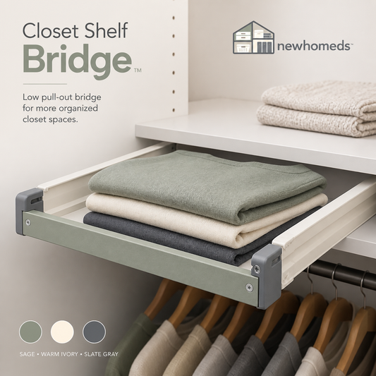 Newhomeds™ ShelfBridge Closet Extension