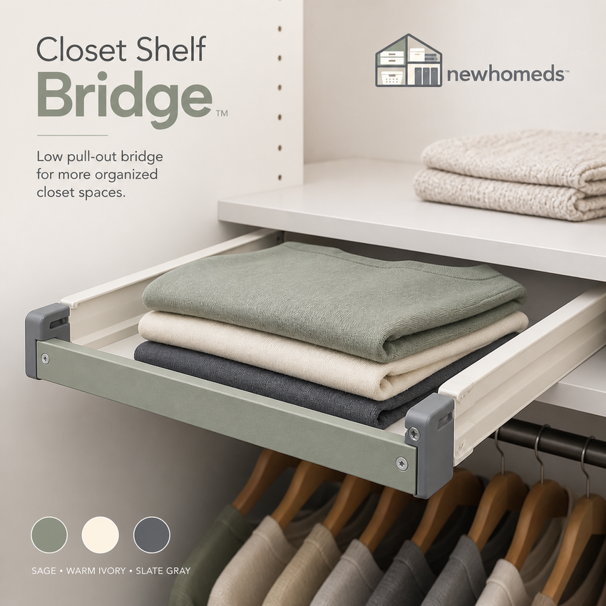 Newhomeds™ ShelfBridge Closet Extension