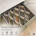 Newhomeds™ UtensilGrid Drawer Divider